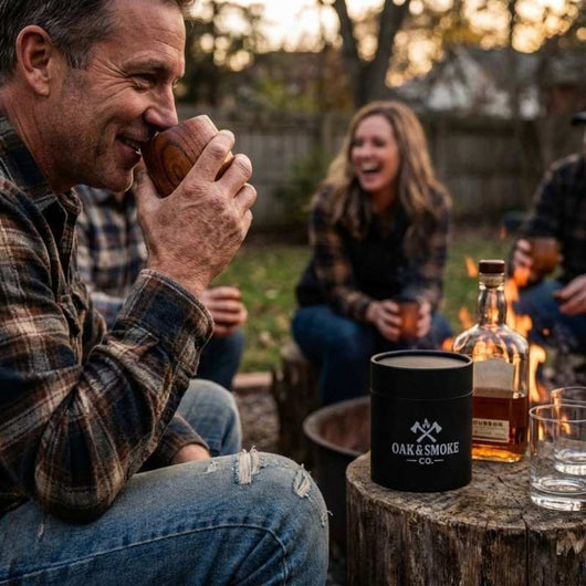 Gobelet à whisky artisanal en bois